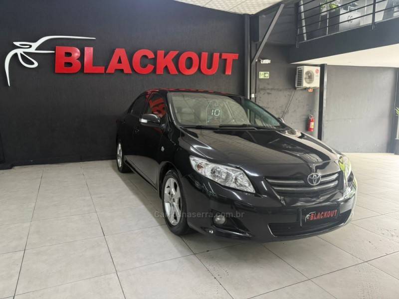 TOYOTA - COROLLA - 2010/2010 - Preta - Sob Consulta