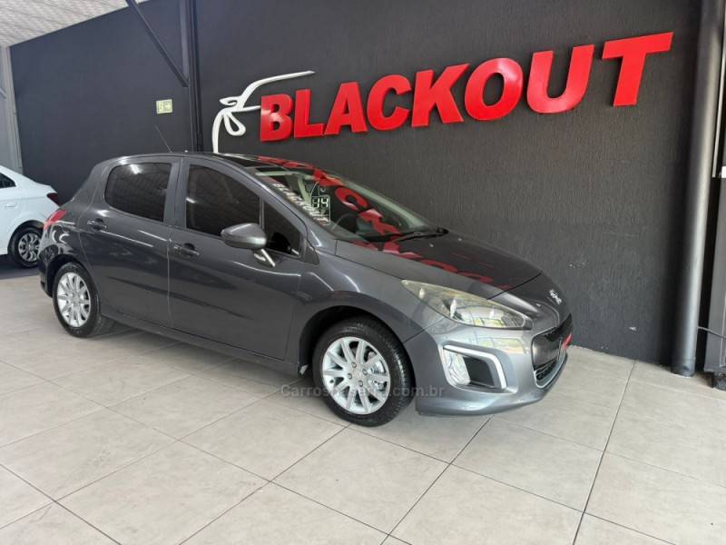 PEUGEOT - 308 - 2014/2014 - Cinza - Sob Consulta