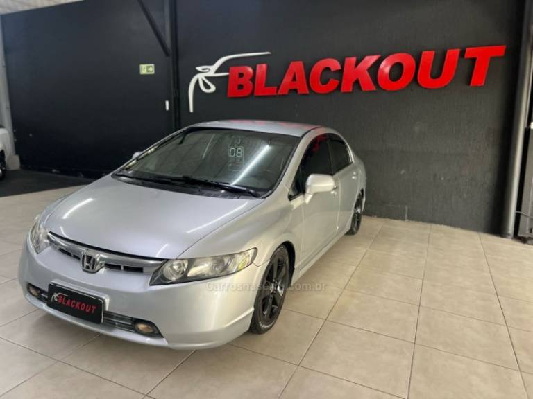 HONDA - CIVIC - 2008/2008 - Prata - Sob Consulta