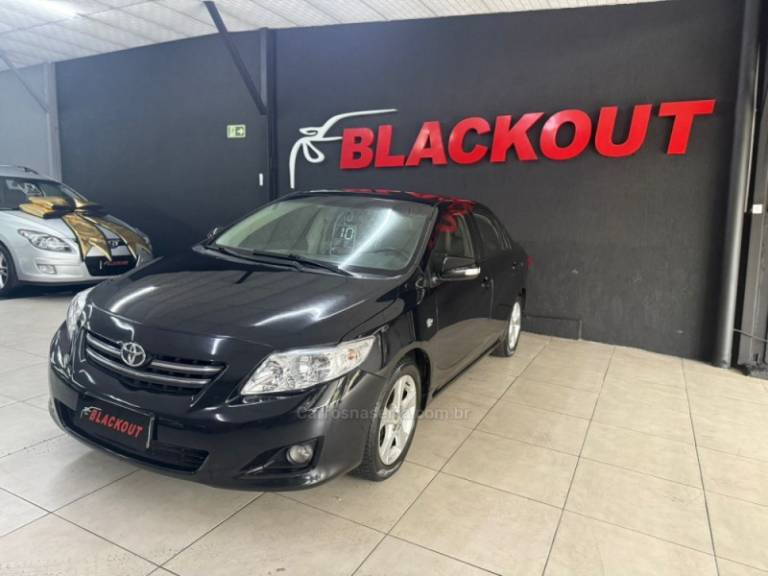 TOYOTA - COROLLA - 2010/2010 - Preta - Sob Consulta